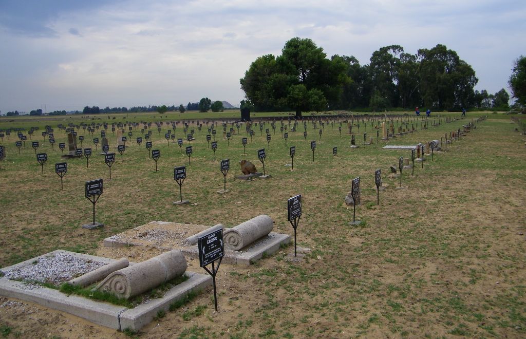 Viljoensdrift new black cemetery
